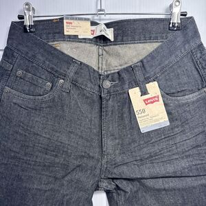 LEVI’S 550 Humboldt Relaxed Fit Tapered Denim Jean Size 10H Reg 30x26 Black